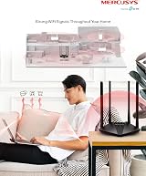 MERCUSYS MR30G AC1200 Dual Band Gigabit WiFi Router Gaming Xbox PS4 PC view 4