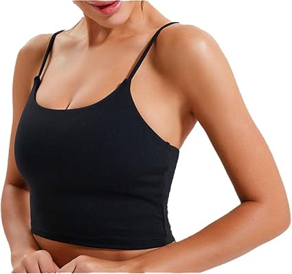 yoga tank tops with built in bra