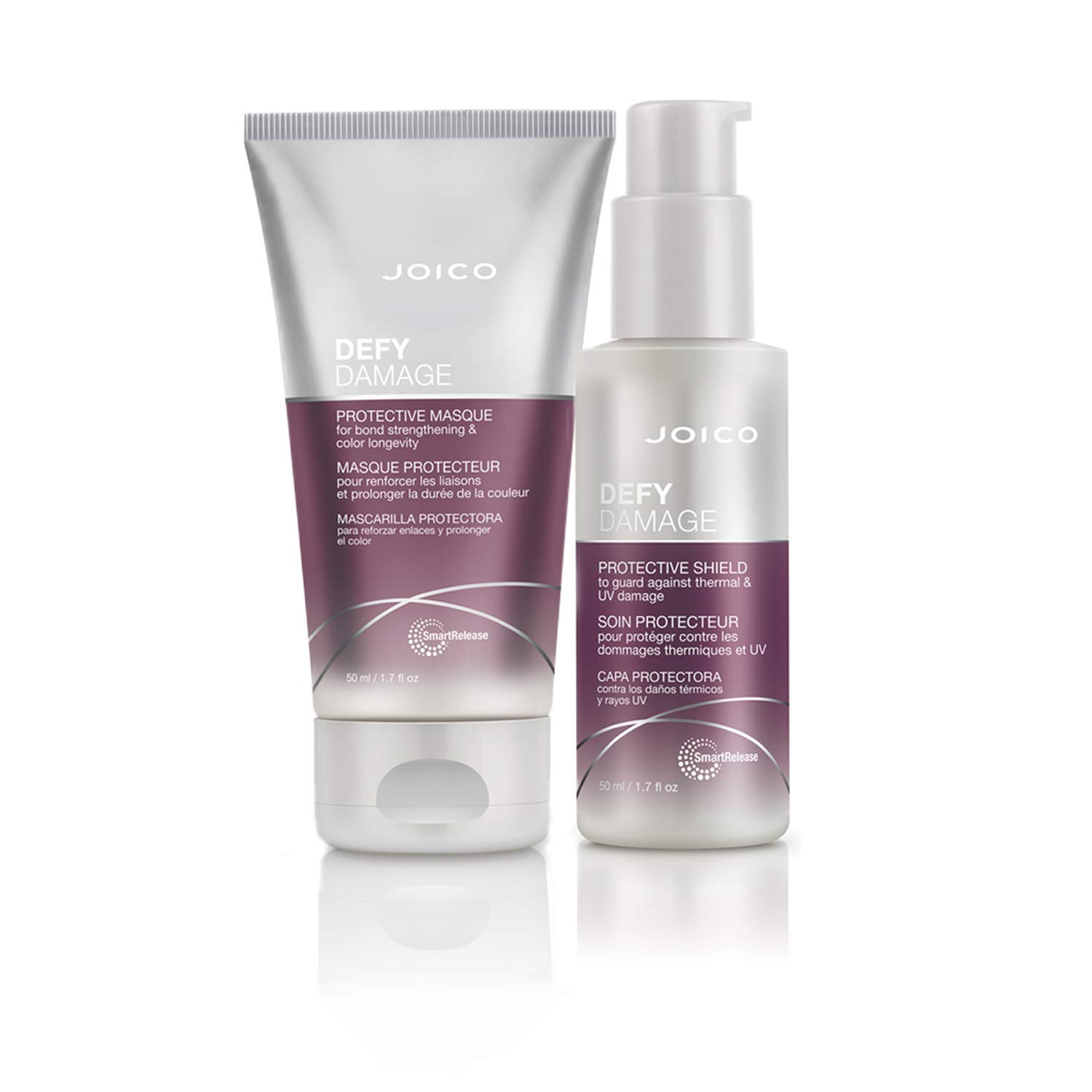 Joico Defy Damage Protective Shield and Masque – Bond Building Hair Care – For Damaged Hair