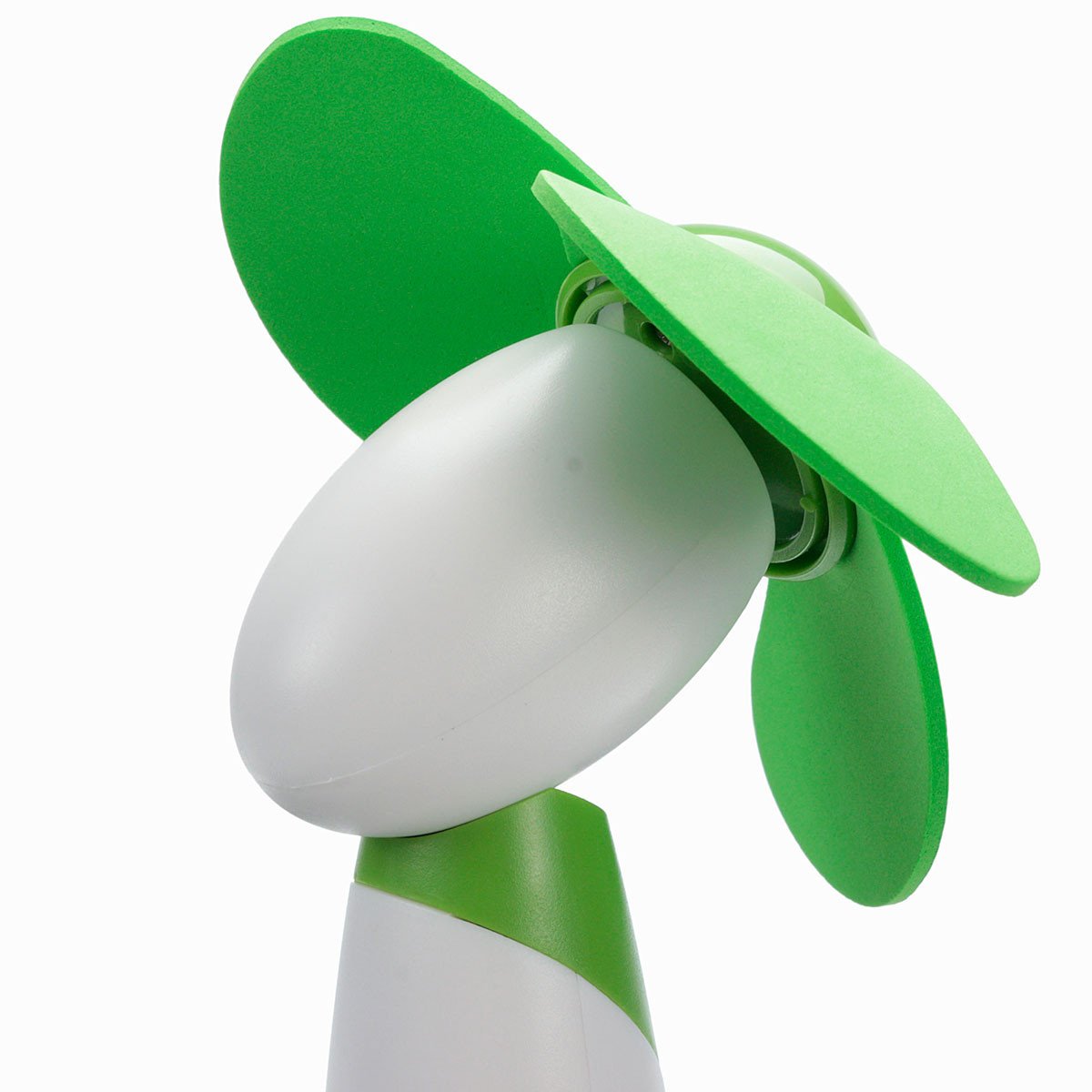 SAFETYON Handheld Ventilator Mini Standventilator Super Mute Fan Personal Portable Electric Cooling Fan for Home and Travel Battery Operated green