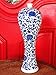 Classic Ming Era Blue and White Porcelain Floral Slender Beauty Vase. Slender Beauty