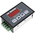DC Motor Controller 6-60V 30A Motor Speed Controller with Digital Display for Setting The Slow Start and Stop Time of The DC Motor