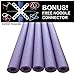 Oodles of Noodles Deluxe Foam Pool Swim Noodles - 5 Pack Blue