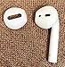 [Fit in The case] Auyuiiy Ear Covers Accessories Compatible with Apple AirPods 1 & AirPods 2 or EarPods Headphones/Earphones/Earbuds (3 Pairs) (White)thumb 3