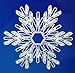 Northlight Cool White LED Lighted Snowflake Christmas Window Silhouette Decoration, 15