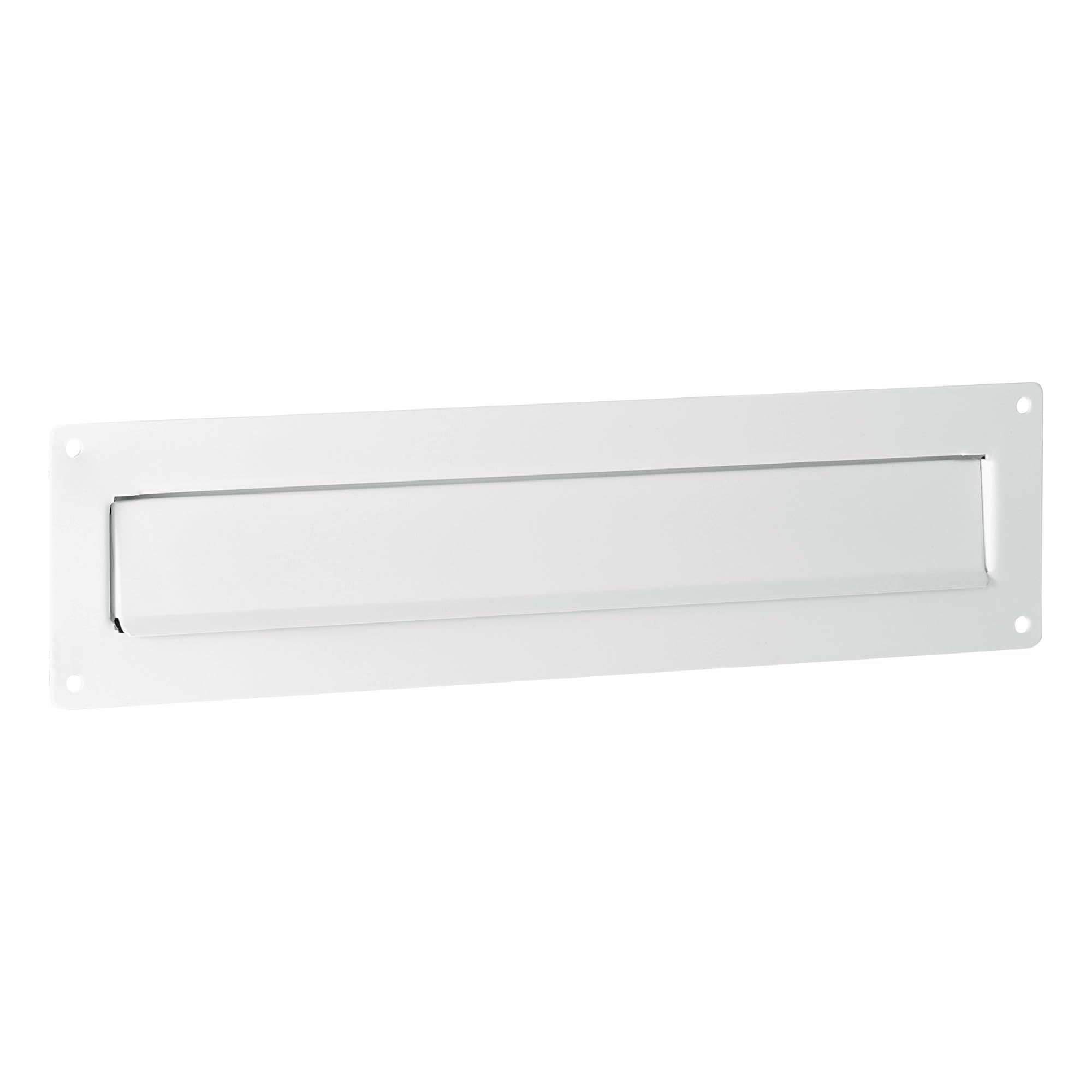 BURG-WÄCHTER, Letter Slot with Nameplate, Stainless Steel, Porta 797 W, White