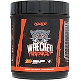 Huge Supplements Wrecked Pre-Workout, Advanced Formula, Boosts Energy, Focus, Pumps & Performance, 10g L-Citrulline, 6.4g Beta Alanine, 5g Tyrosine, 1g Alpha GPC, 375mg Fast-Acting Caffeine & More