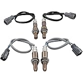 Upstream and Downstream Oxygen Sensor Set for Lexus GX460 LX570 | for Toyota Tundra Tacoma Sequoia Land Cruiser FJ Cruiser 4Runner