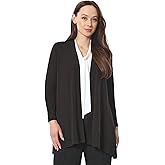 Kasper Womens Shark Bite Open Front Cardi