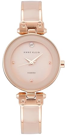 Anne Klein Analog Pink Dial Womens Watch - AK1980BMRGJ