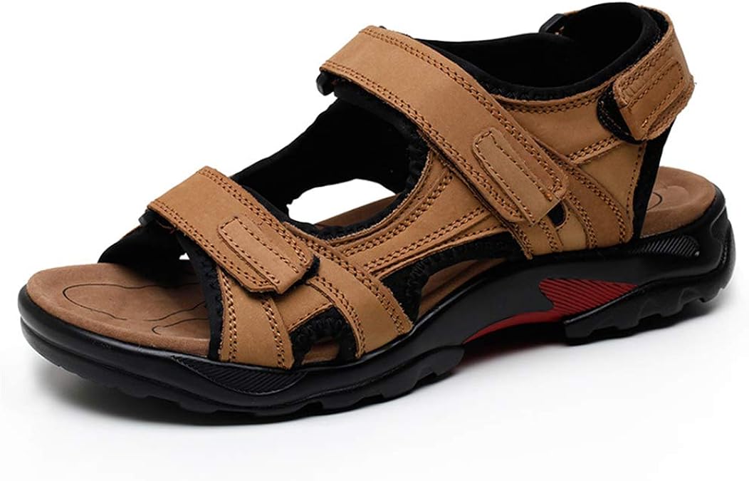 Herren Sandalen Atmungsaktiv Leder Strandschuhe R mische Sandalen herren-sandalen-atmungsaktiv-leder-strandschuhe-r-mische-sandalen