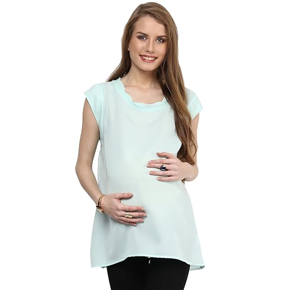 Maternity short sleeve top for womens