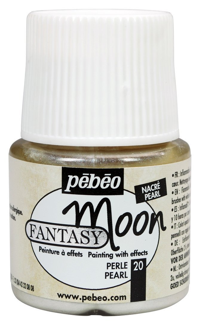 PEBEO 167020 45 ml fantasy Moon, Pearl, white