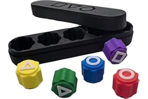 printsilk Korean Squid Traditional Play Game Catching Toy, Gonggi Set - Squid Gong Gi Game (Including Thanos Squid gongii), Korean Jack Set (5 pcs with Box), Squid Traditional gongi Games Toys