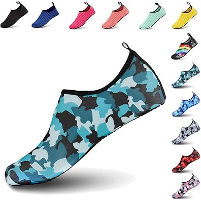 Amazon Easondea ウォーターシューズ マリンシューズ クイックドライヨガソックス ビーチ サーフィン アウトドアスポーツ水陸両用 メンズ レディース キッズ ジュニア ビーチサンダル 超軽量 通気性 ウォーターシューズ