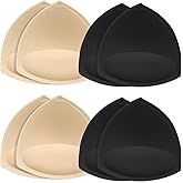 TopBine Bra Pads Inserts Women's Sports Cups Removable Bra Replacement Insert for Bikini Swimsuit