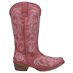 Roper Womens Riley Boot, Red, 9