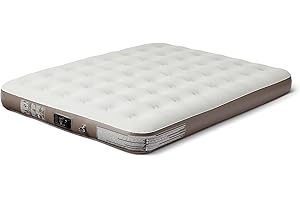 Amazon Basics Air Mattress Queen with Built in Pump, Inflatable air Mattress