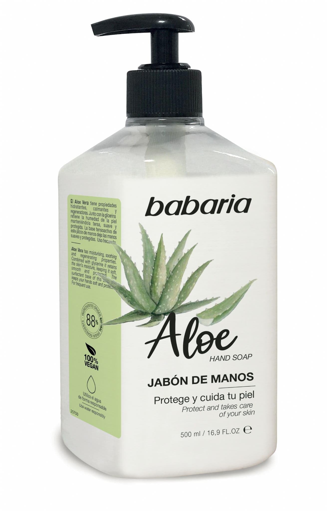 Babaria Liquid Hand Soap Aloe Vera 500ml