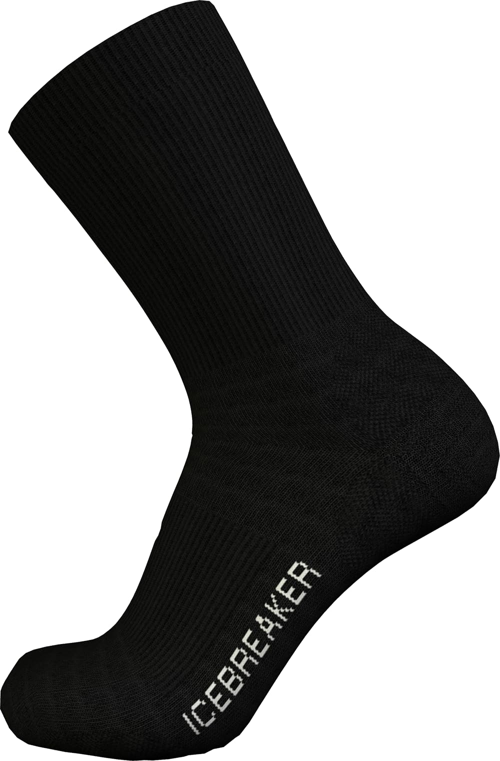 Icebreaker ICEKQ Men Lifestyle Light Crew Socks - Black, S