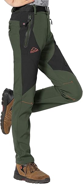 fleece lined hiking pants womens