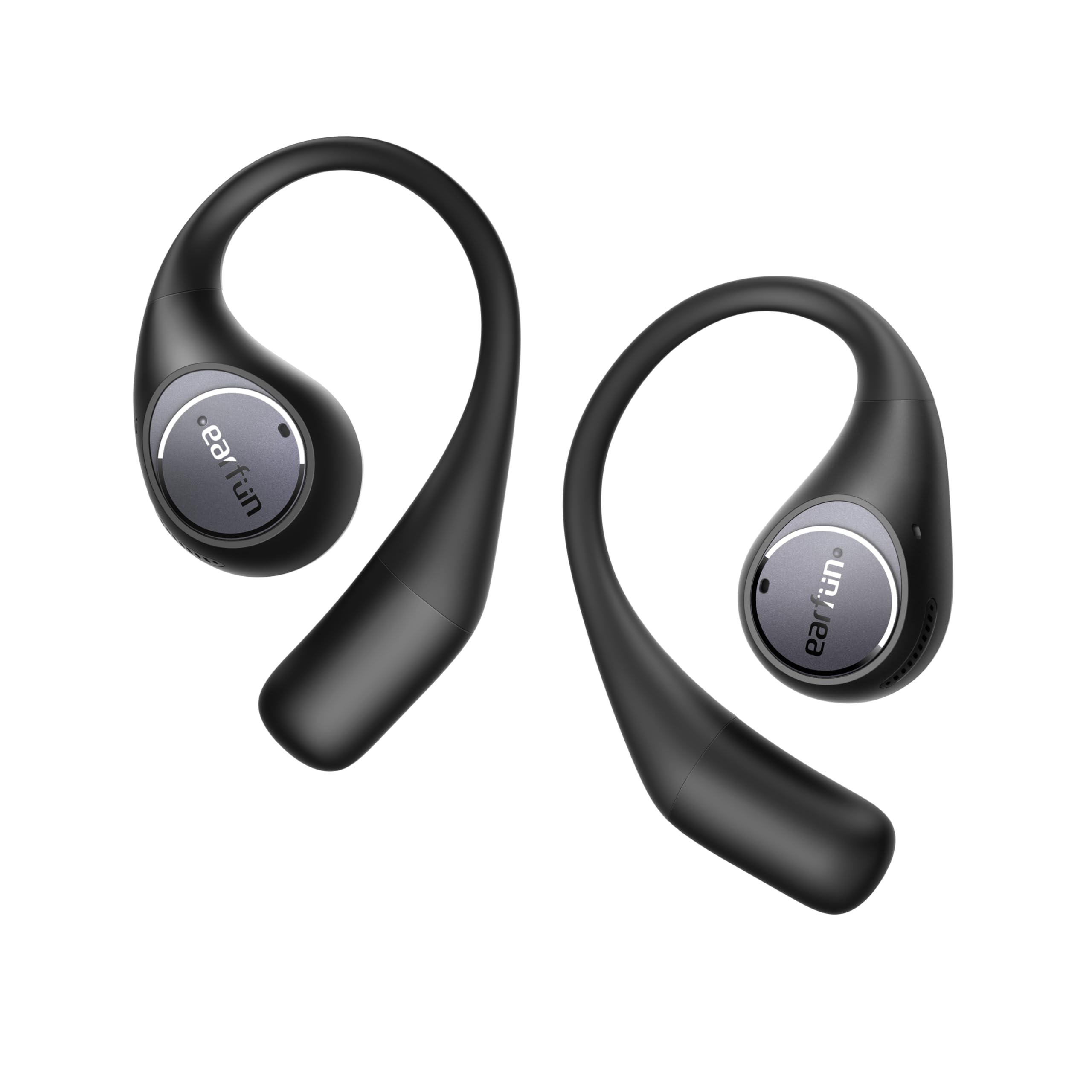 【VGP 2025 金賞】EarFun OpenJump オープンイヤー イヤホン Bluetooth 耳掛け型/LDACに対応/ランニング イヤホン 耳を塞がない/ 最大42時間再生/ 3Dオーディオ/ マルチポイント接続/ IPX7防水/ EarFun Audioアプリ対応/ワイヤレス充電【PSE認証取得】(ブラック)商品画像