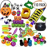 THE TWIDDLERS 110 Pack - Halloween Favor Party Toys - Perfect for Party Favours - Pinata Fillers - Birthday & Halloween Parties