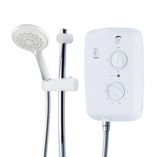 Triton T80Z Slimline Electric Shower white/chrome 10.5kW Amazon.co.uk