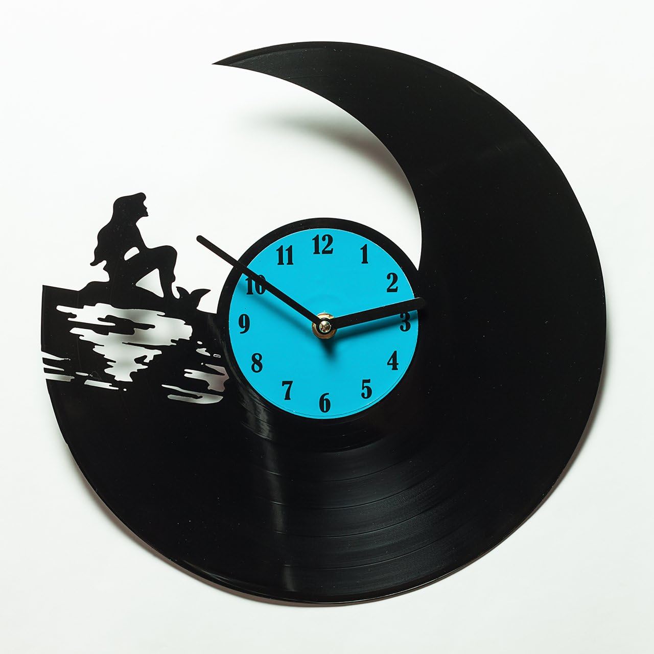 Amazon Com Unique Kitchen Wall Clock Mermaid Clock For Home