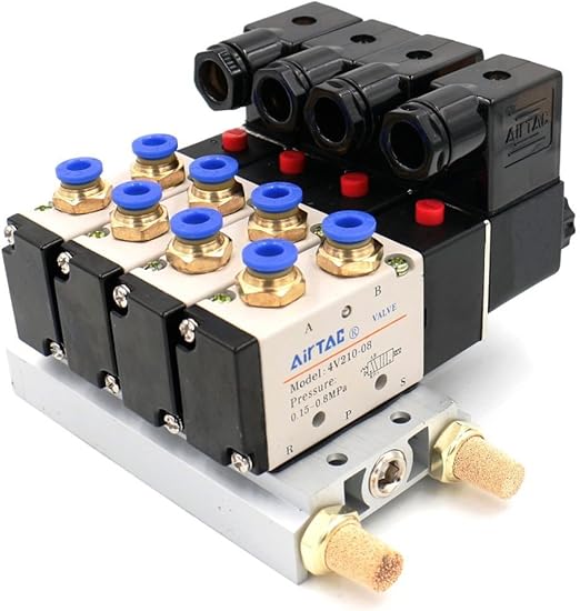 Woljay Pneumatikventil Pneumatische PT 1/4" Luftventil