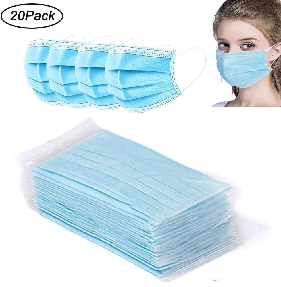 NEW Face Masks, Standard-Sealed Bag Protected Health-UK Stock Fast Delivery-3 PLY Masks (1)