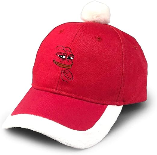 baseball cap santa hat