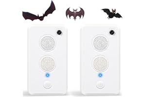 Ultrasonic Bat Repellent Devices for Attic Bat Deterrent Devices Keep Away Bats,Rechargeable Bats Repellents Indoor Outdoor F