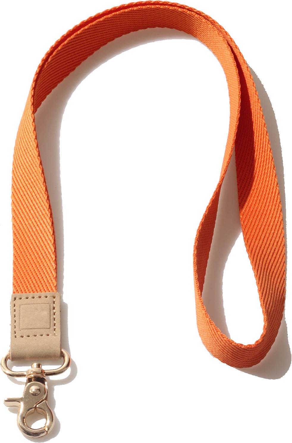 DQL Neck Lanyard Keychain Holder for Men and Women orange keychain,lanyard for id, lanyards for teens,key chain necklace to hold keys (Sunrise Orange)