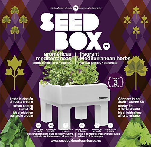 SeedBox Seed Box SBCOAM - Aromáticas mediterráneas: Amazon.es: Jardín