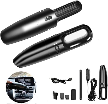 Amazon Co Jp Zukida 車用 ハンディクリーナー 掃除機 軽量 小型 握りやすい 6000pa強力吸引 クリーナー 車用 ホーム カー クリーナー カラー ブラック ホーム キッチン