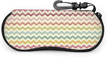 DJNGN Chevron Patrón geométrico Zigzag Diseño de arte gráfico Estuche