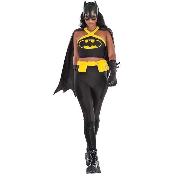 Amazon.com: Rubie's Costume Co Women Batgirl Sexy Costume Teen Black/Yellow  : Clothing, Shoes & Jewelry