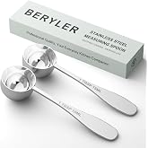 2PCS 1TBSP(15ML) Measuring Spoon, 18/8(304) Stainless Steel Tablespoon | Precise, Food-Grade, &zwnj;Rust-Free, Sturdy &amp; Durable, Dishwasher-Safe