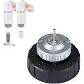 SOOYEAH Butane Fill Adapter Gas Refill Adapter for Butane Lighters/Torches | Butane Nozzle Fill Adapter Tip, Convert Cassette Canister Into Inflatable Tank, Gas Canister Not Included