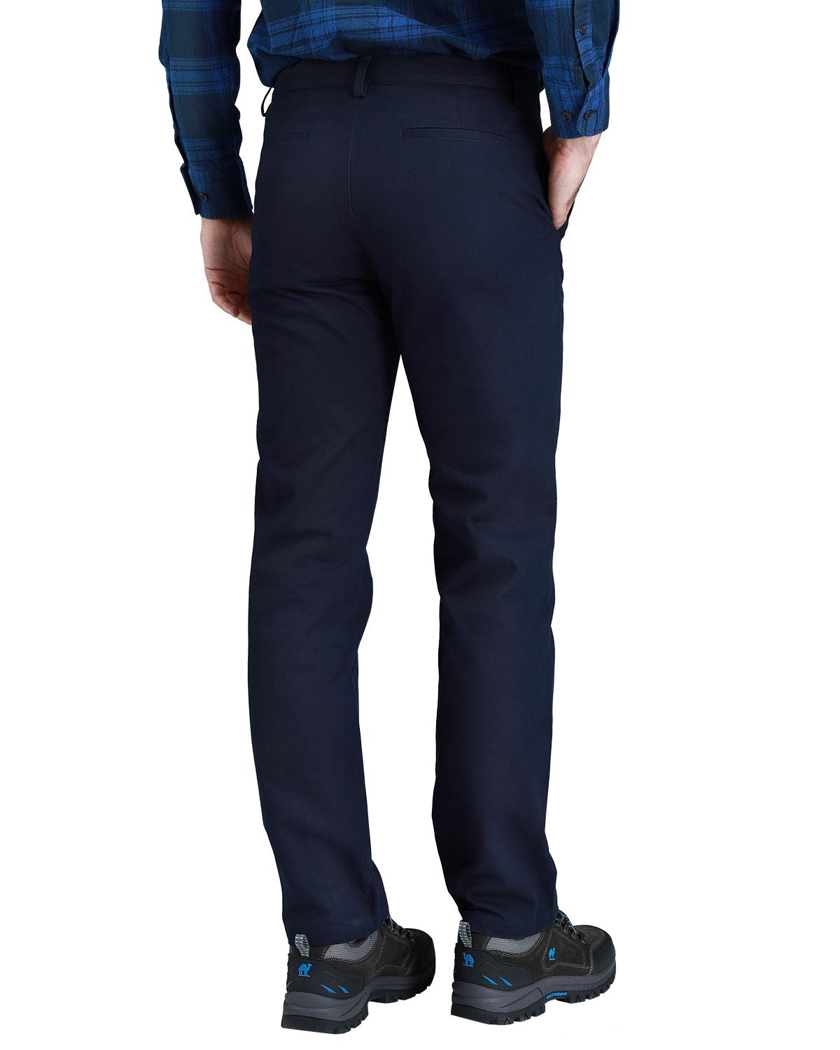 CAMEL CROWN Men\'s Outdoor Work Pants Relaxed Fit Cargo Pants Wrinkle Resistant