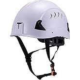 Land Helmets Frontier Type 2 Class C Vented Safety Helmet - ANSI/ISEA Z89.1 Type II OSHA Compliant Hard Hat. Used in Construction, Arbor, and Industrial Work.