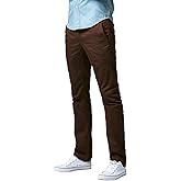 Match Men's Tapered Flat Front Casual Chino Pants