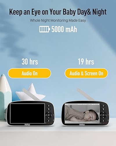Monitor Remote Bt Monitor 5000 HOHOO Baby Monitor With