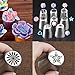 NEW Russian Tulip Tips Stainless Steel Icing Piping Nozzles Pastry Decorating Tips Cake Cupcake Decorator icing dispenser (New 8)