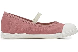 Childrenchic Cap-Toe Elastic Mary Janes – Girls' Shoes for School, Parties, Cap Toe Sneaker and Casual Wear (Toddler/Little Kid)