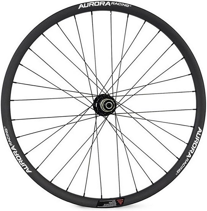 AURORA RACING 29er Cyclocross MTB Carbon Clincher Tubeless Wheelset Disc Brake 23mm Depth 27mm Width 28 Holes Rim