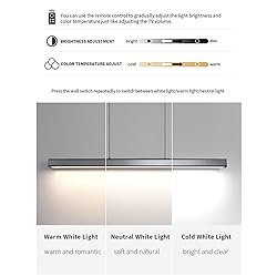 JAYMP Minimalist Linear Pendant Light Dimmable LED