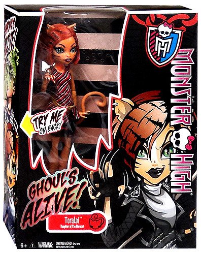 Monster High Ghouls Alive DELUXE Doll Toralei