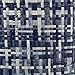 DII Woven Paper Storage Bin, Tweed, Nautical Blue, Large